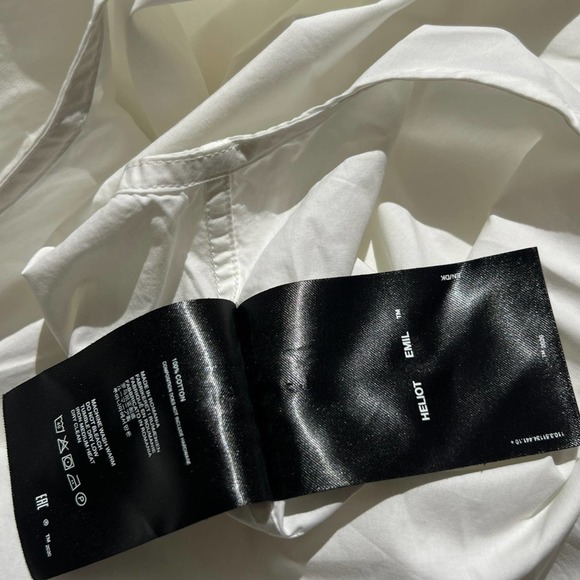 Paneled layered clasp button down - Picture 4 of 4